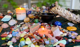 Alter Dust - Healing Crystal Candle