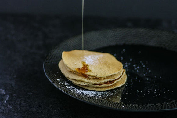 Buttery Maple Pancakes